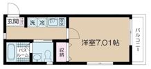 NSGATE亀有の間取り画像