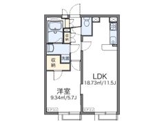 レオパレスプリマベーラ中台2の間取り画像