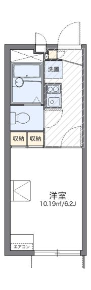 レオパレスアビイ ロードの間取り画像