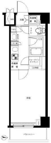 ルーブル板橋区役所前の間取り画像