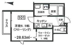 グラシューY・Tの間取り画像