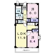 アビタシオン早稲田の間取り画像