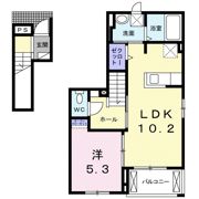 サンライズメゾンの間取り画像