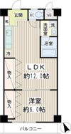 マンション花家の間取り画像