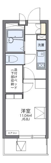 レオパレス廉の間取り画像