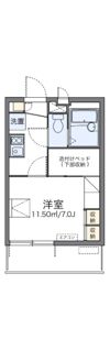 レオパレスFIII相模原の間取り画像