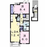 グロリアス ホームIIの間取り画像