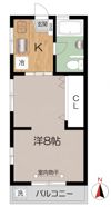 鷹番和光ハイツの間取り画像