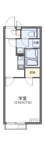 レオネクストニシダイの間取り画像