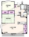 サウスコートの間取り画像