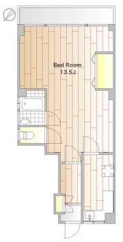 ハナブサマンションの間取り画像