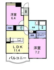 パイン・ヒルズ参番館の間取り画像