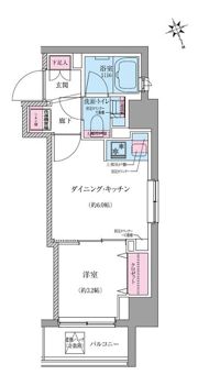 クレヴィアリグゼ世田谷松陰神社前の間取り画像