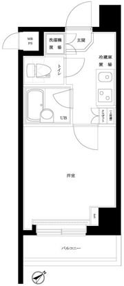 ルーブル南池袋の間取り画像