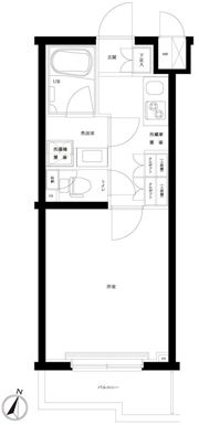 ルーブル板橋泉町弐番館の間取り画像