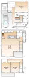 東が丘1丁目戸建の間取り画像