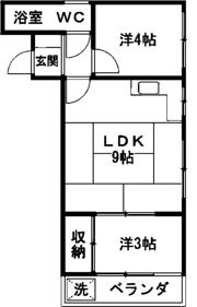 町田ファミールの間取り画像