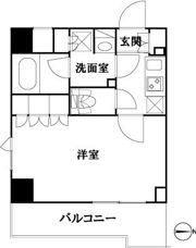 ルーブル池袋弐番館の間取り画像