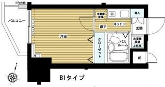 フェニックス笹塚駅前の間取り画像