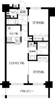日神パレステージ王子神谷IIの間取り画像