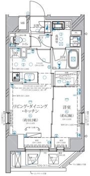 ディアレイシャス赤羽の間取り画像