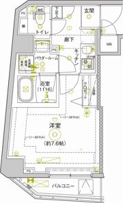 セジョリ新江古田の間取り画像