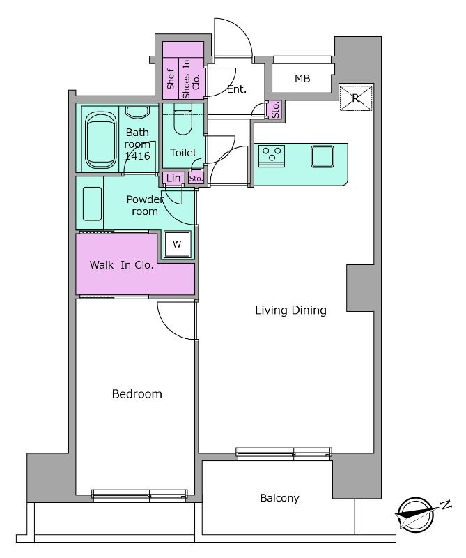間取図