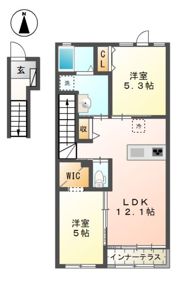 オリビエIIの間取り画像