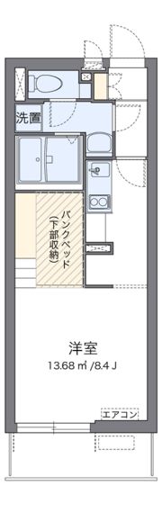 ミランダエレガンスの間取り画像