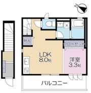 passero java（パッセロジャバ）の間取り画像