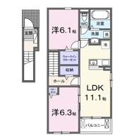 ロイヤル 信濃 Aの間取り画像