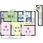 マロンフォレスタDの間取り画像