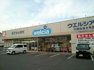 近くのウエルシア川越仙波2号店まで210m(徒歩3分)