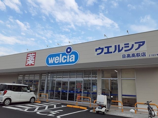 近くのウエルシア日高高萩店まで850m(徒歩11分)