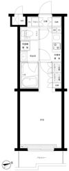 ルーブル武蔵中原参番館の間取り画像