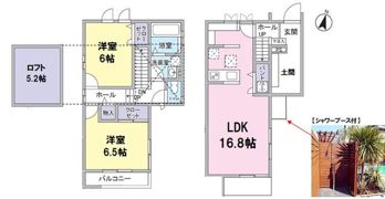 Duneの間取り画像