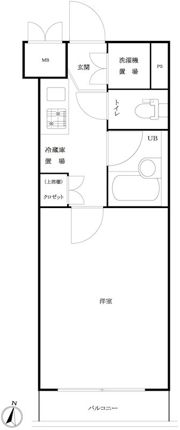 ルーブル武蔵小杉弐番館の間取り画像