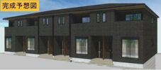 ジェルメ柏B棟の外観