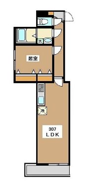 ミリアビタ船橋の間取り画像