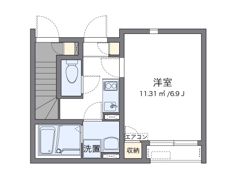 クレイノHIROの間取り画像