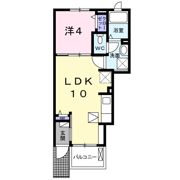 プレシャス19の間取り画像