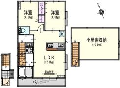 サンライズ百草園C棟の間取り画像