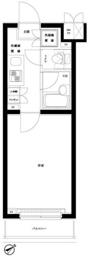ルーブル蒲田南の間取り画像
