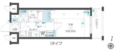 ZOOM椎名町駅前の間取り画像