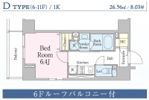 レジディア笹塚IIIの間取り画像