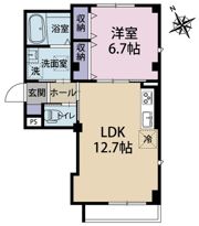 KINONE用賀の間取り画像