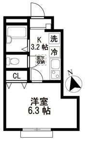 SHUKURA菊野台の間取り画像