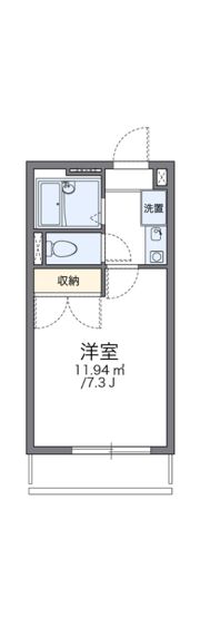 レオパレス西水元IIの間取り画像