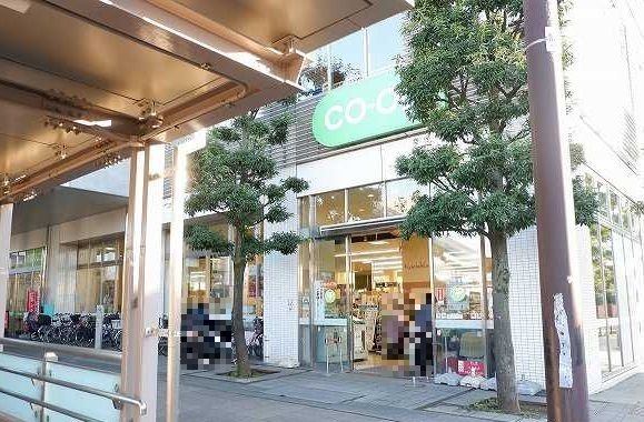 近くのコープみらいコープ東村山駅前店まで400m(徒歩5分)