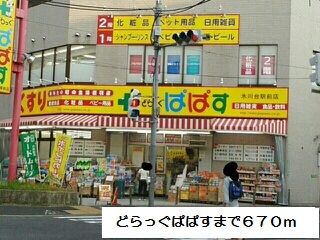 近くのどらっぐぱぱすまで670m(徒歩9分)